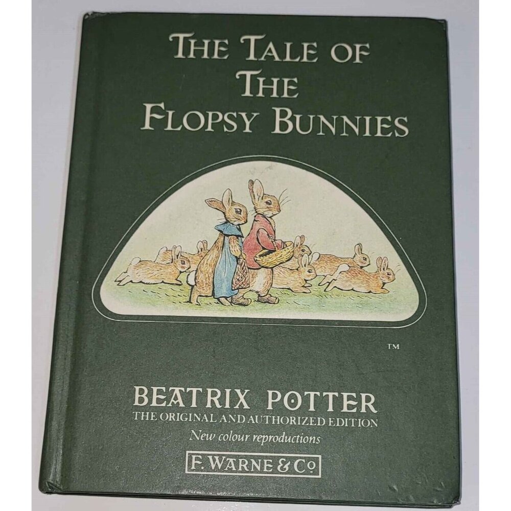 🔥🔥 The Tale of the Flopsy Bunnies Hardcover - V.GOOD